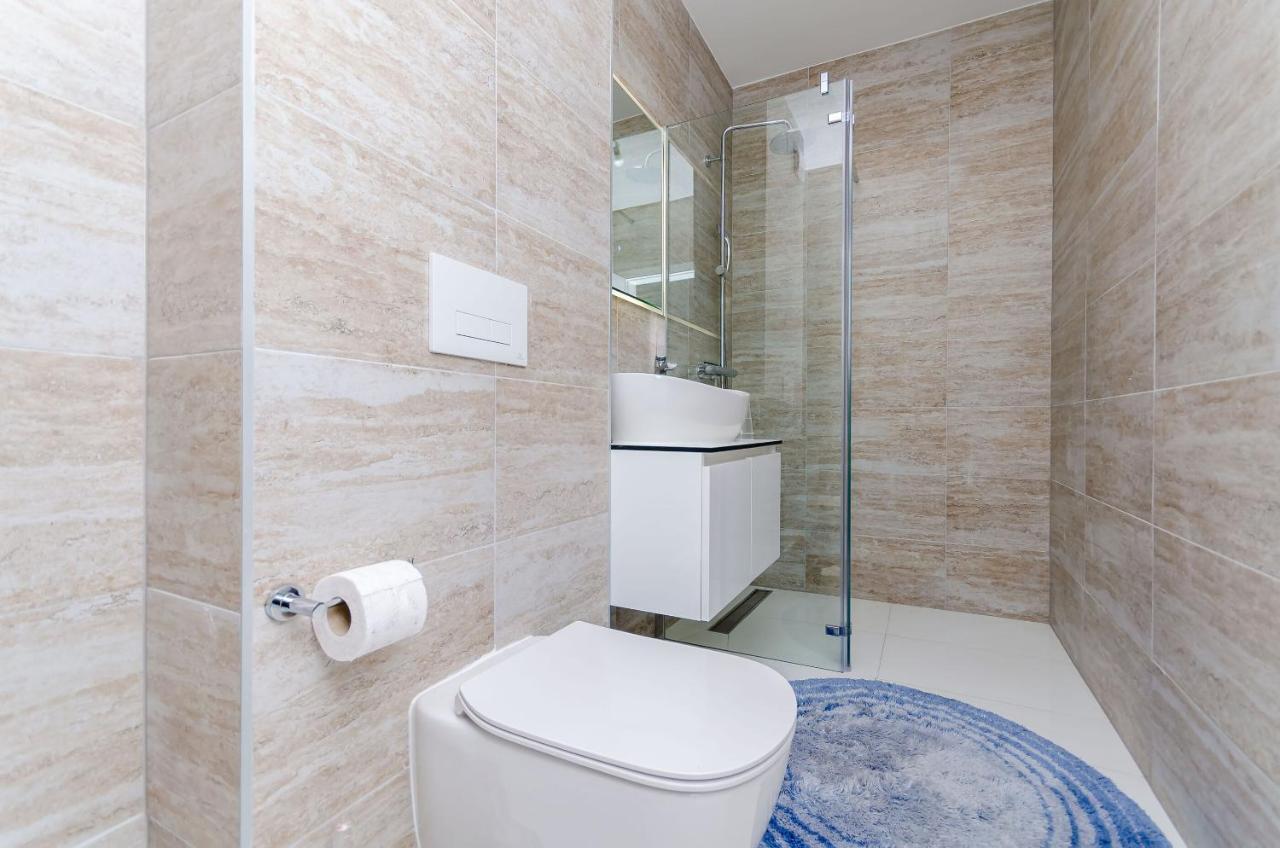 Apartment Pool Seget Trogir Exterior foto