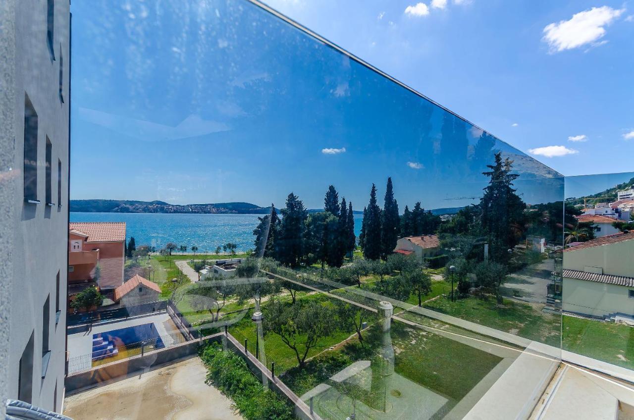 Apartment Pool Seget Trogir Exterior foto